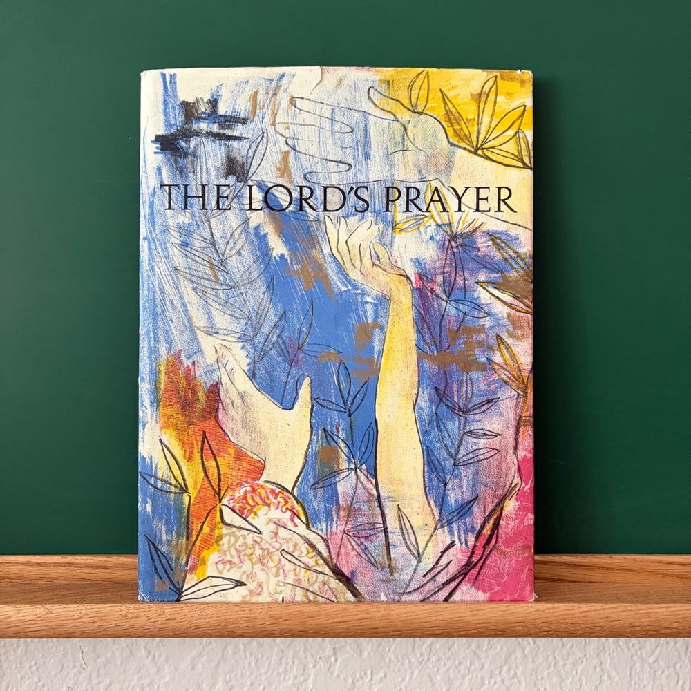 VINTAGE | The Lord’s Prayer Children’s Illustrated Hardcover Book
